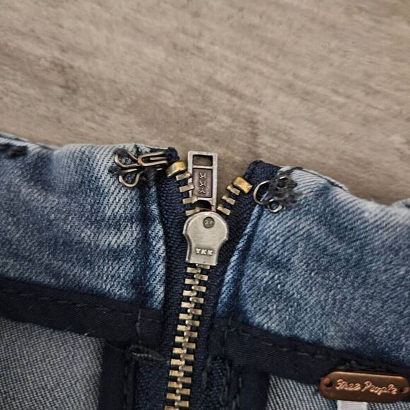 Free People Modern Femme Denim Skirt - Picture 5 of 8